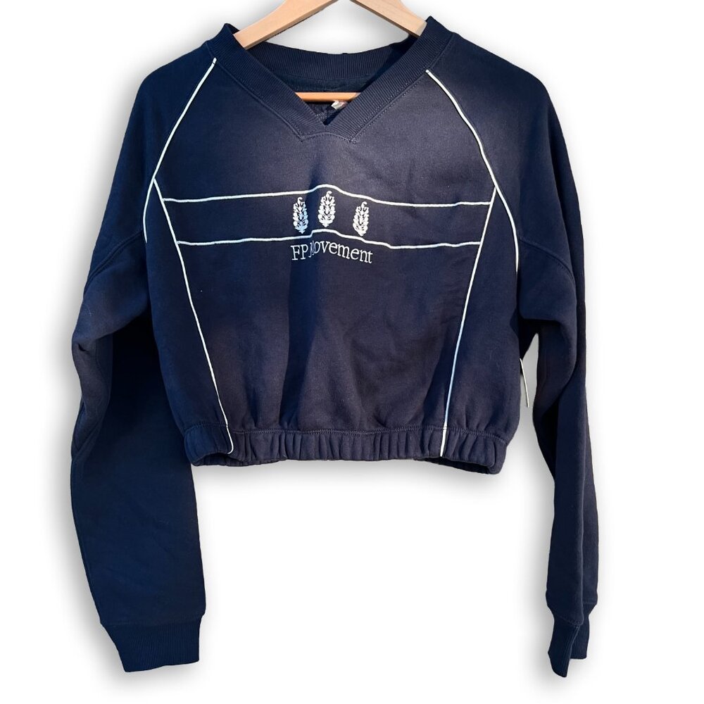 FP Free People Movement by Free People Navy Sweatshirt & Short Set NWT - Picture 6 of 16